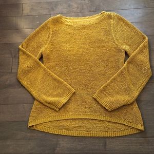 Style&Co Open Knit Sweater Bell Sleeves Like New